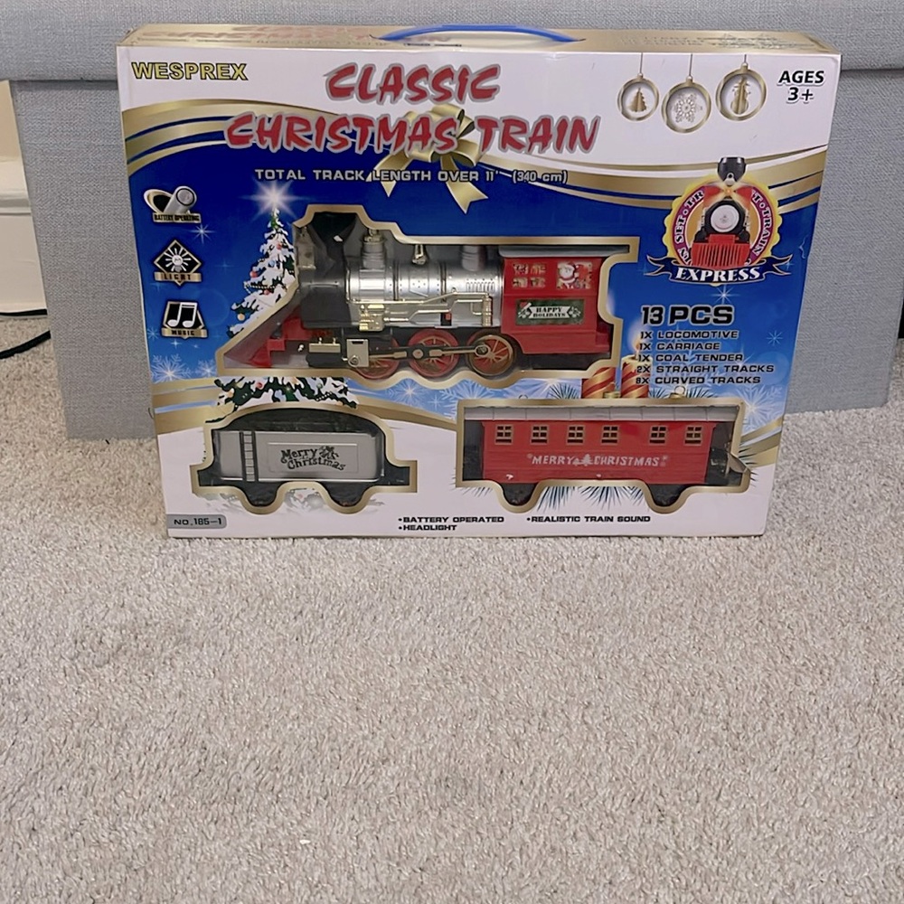 Classic Christmas train